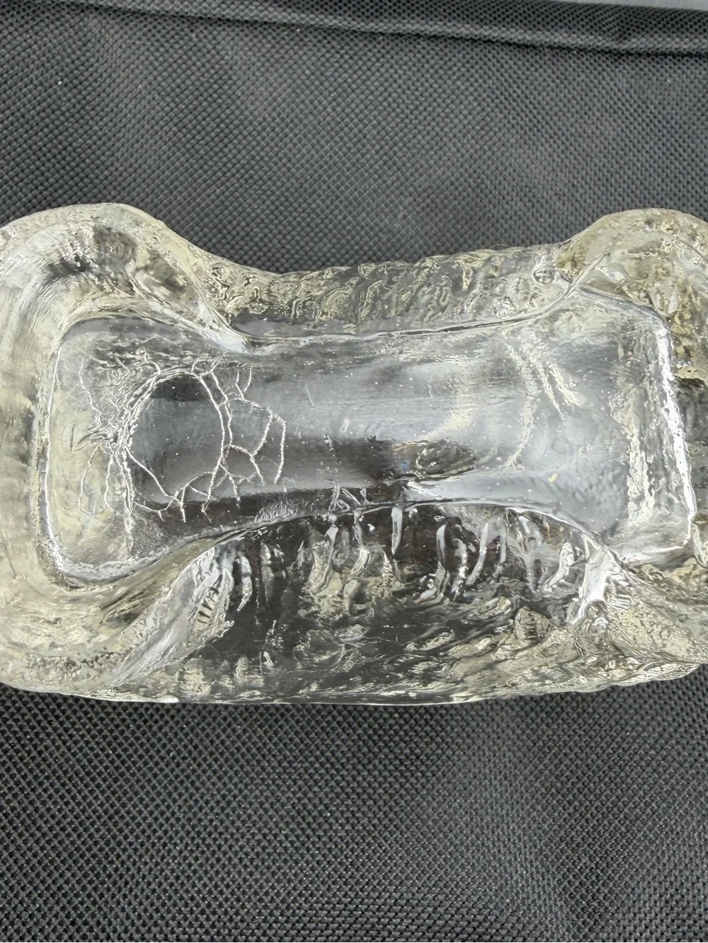 Scottie Dog Glass Creamer 1930's POST Grape Nuts Cereal Promotional L.E. Smith